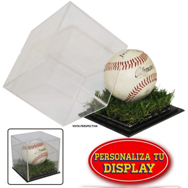 Vetrina Per Baseball In Acrilico UV - Confezione Da 4 - Protezione Trasparente Per Collezione