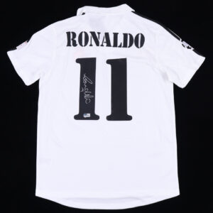 Playera Autografiada Ronaldo “Fenomeno” Certificado Beckett