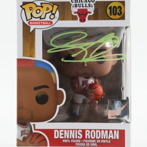 Funko Autografiado Dennis Rodman Con Certificado Jsa
