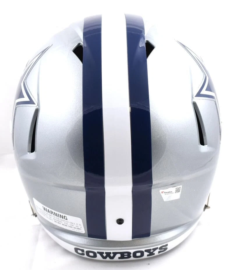 Casco Speed NFL Cowboyws CeeDee Lamb Autógrafo con certificado Fanatics - Imagen 3