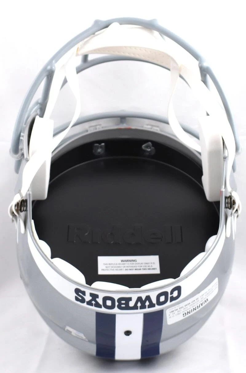 Casco Speed NFL Cowboyws CeeDee Lamb Autógrafo con certificado Fanatics - Imagen 2