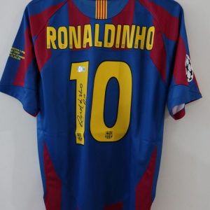 Ronaldinho 05-06 Barcelona Home Beckett