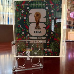 Mundial Porta álbum de acrílico y Exhibidor para monedas